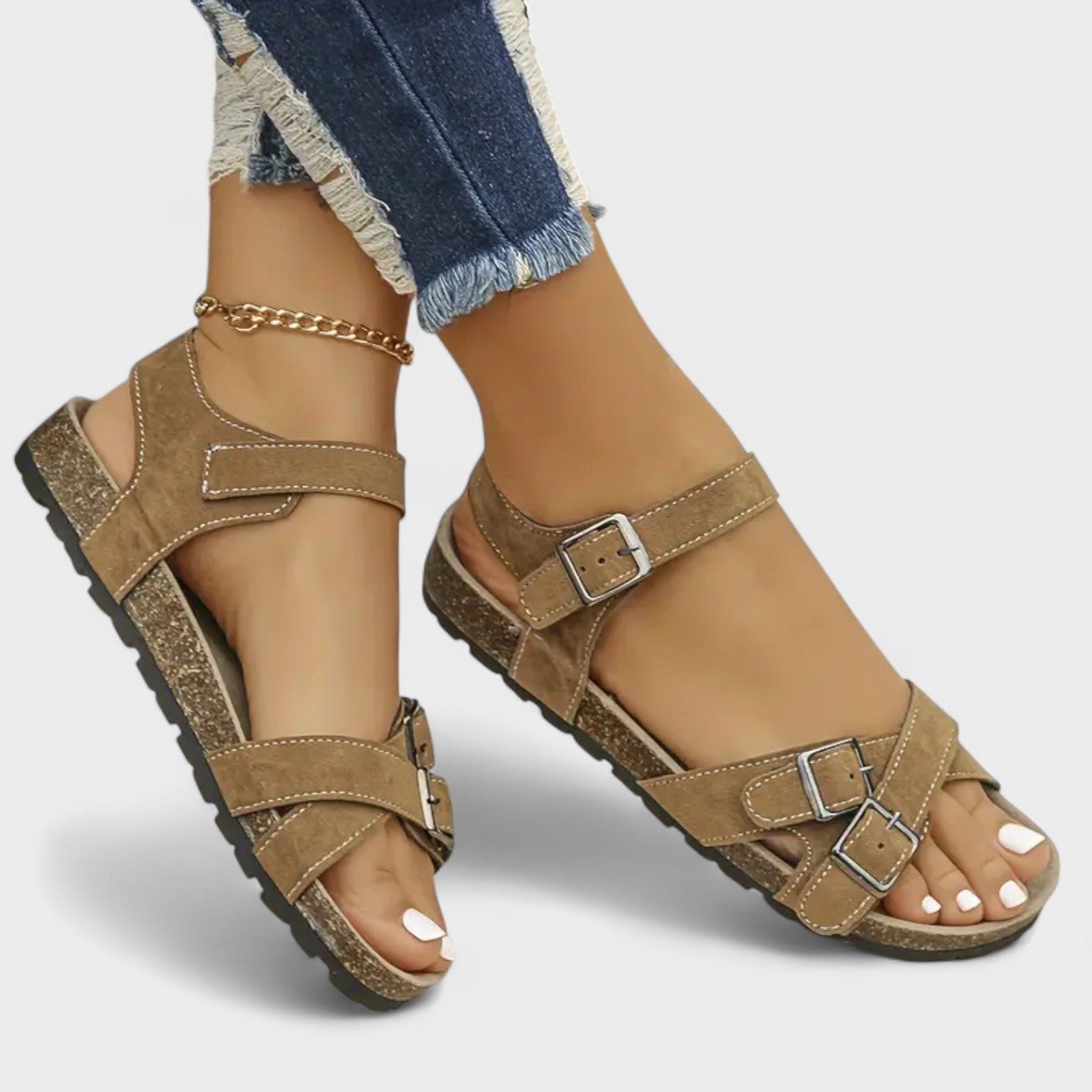 Leonora | Sandale din piele