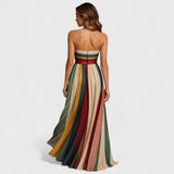 Renata | Rochie fără mâneci colorată