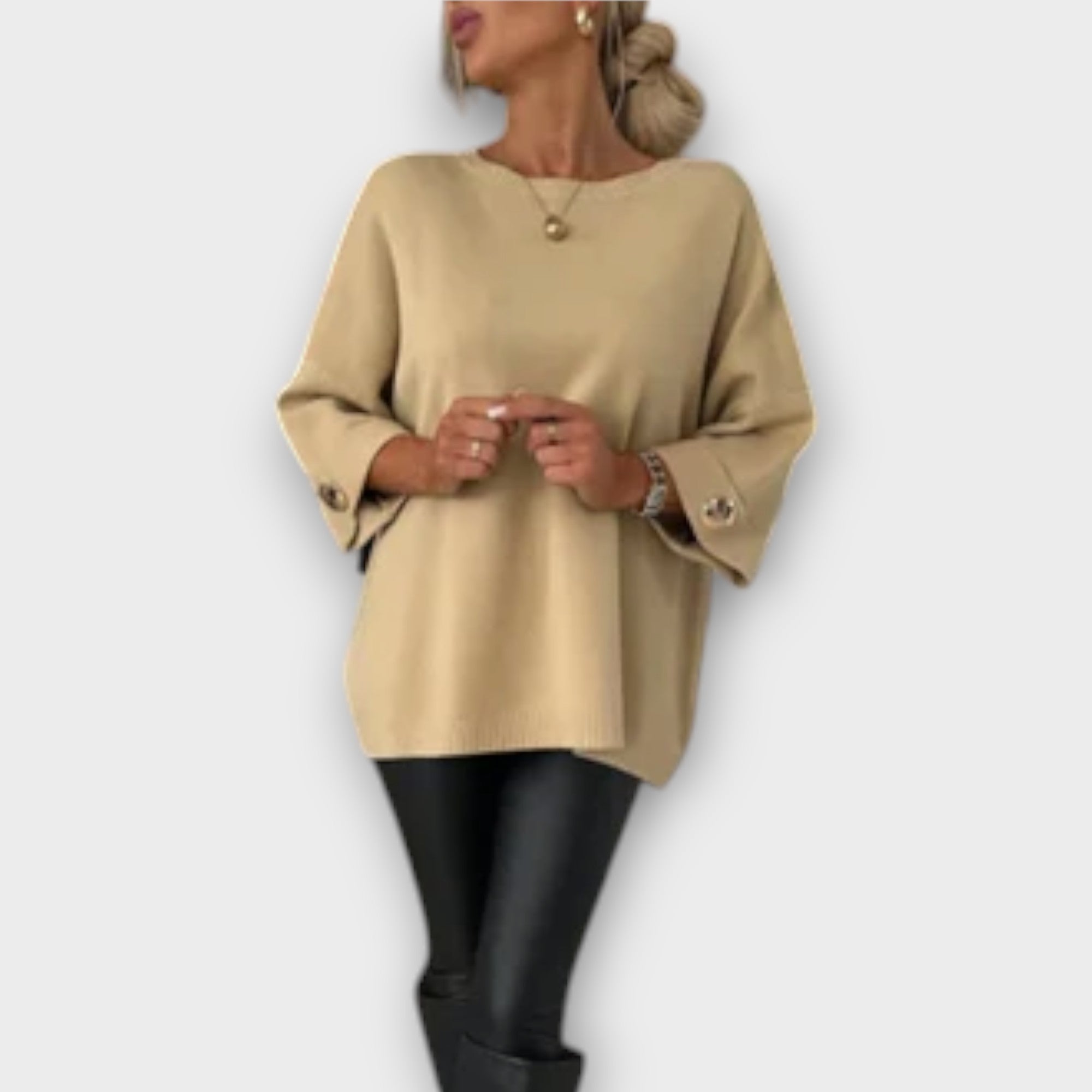 Isabella | Bluză elegantă tricotată