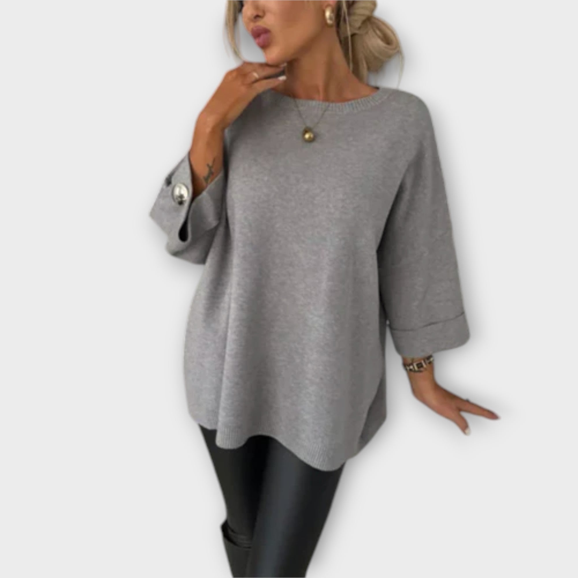 Isabella | Bluză elegantă tricotată