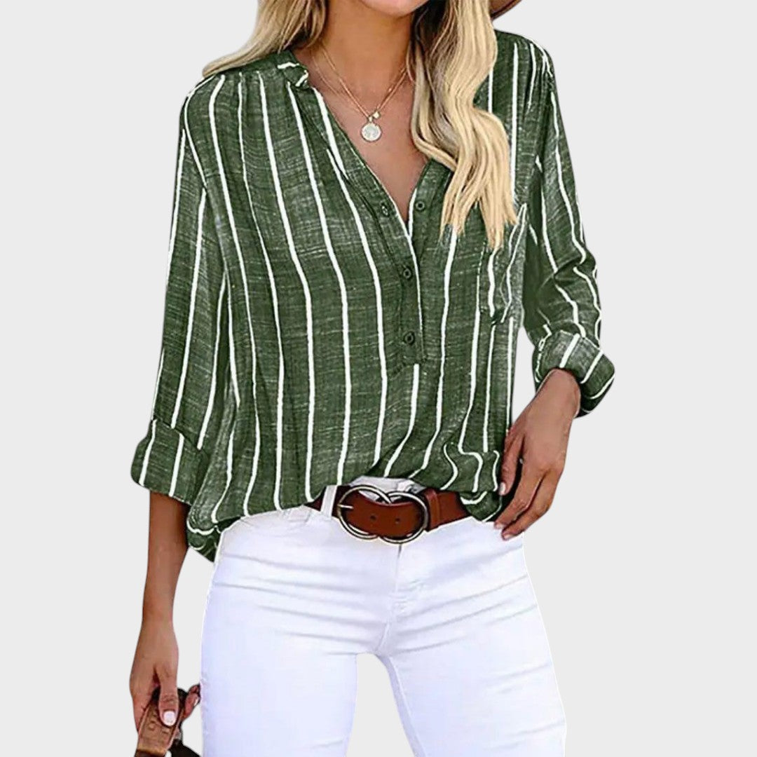 Débora | Tricou cu dungi fabricat din Käsi