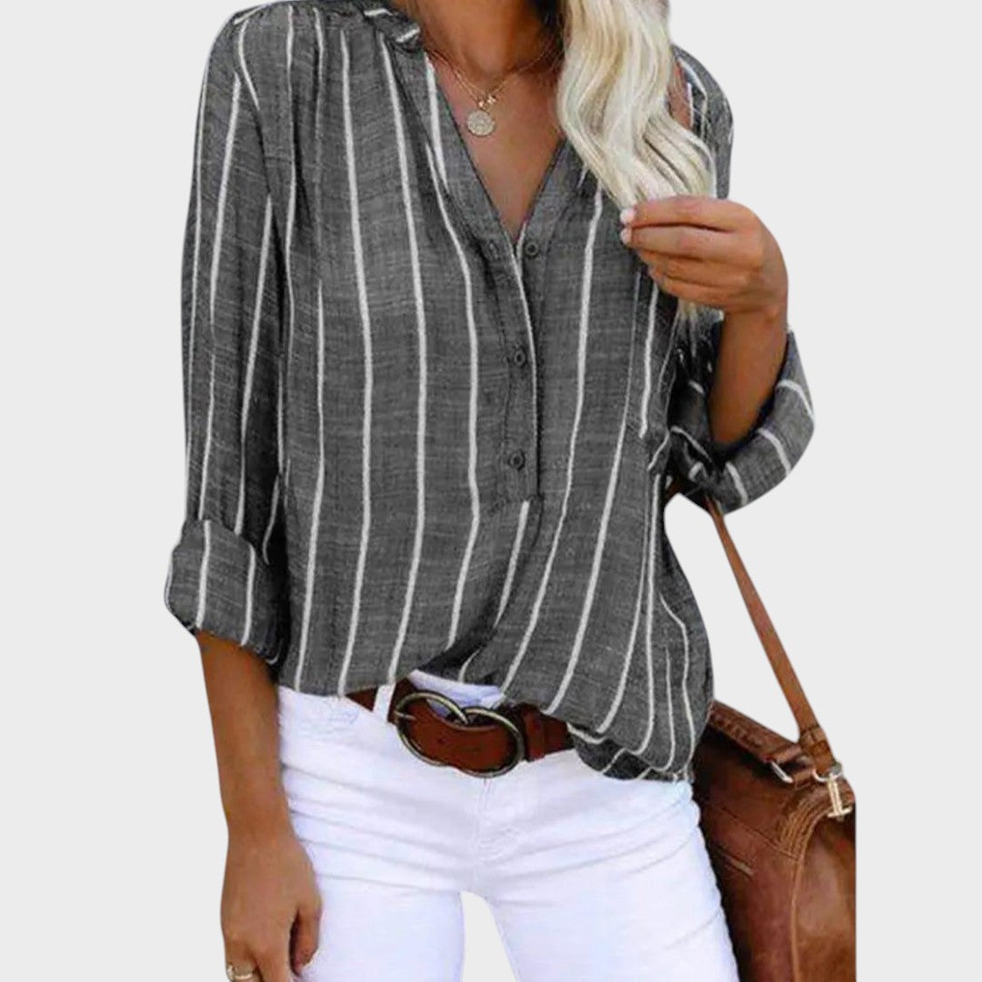 Débora | Tricou cu dungi fabricat din Käsi