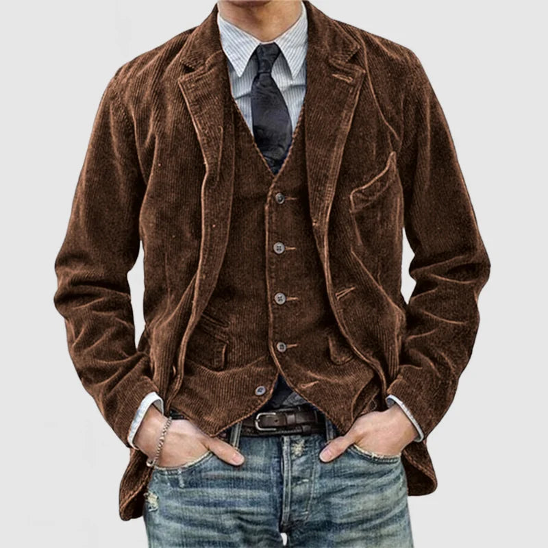 Benjamin | JACKET ȘI VESTĂ VINTAGE ELEGANTĂ