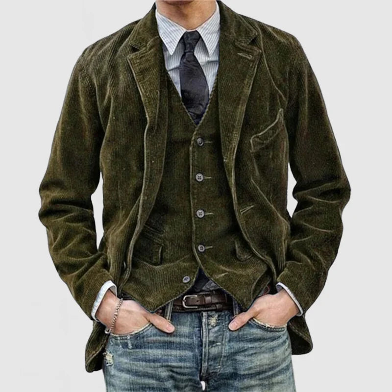 Benjamin | JACKET ȘI VESTĂ VINTAGE ELEGANTĂ
