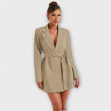 Zélia | Rochie Blazer cu Decolteu în V