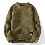 Didrik | PULOVER DIN TRICOT PREMIUM CU TEXTURĂ DE CELULĂ DE ALBINĂ