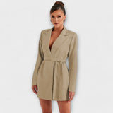Zélia | Rochie Blazer cu Decolteu în V