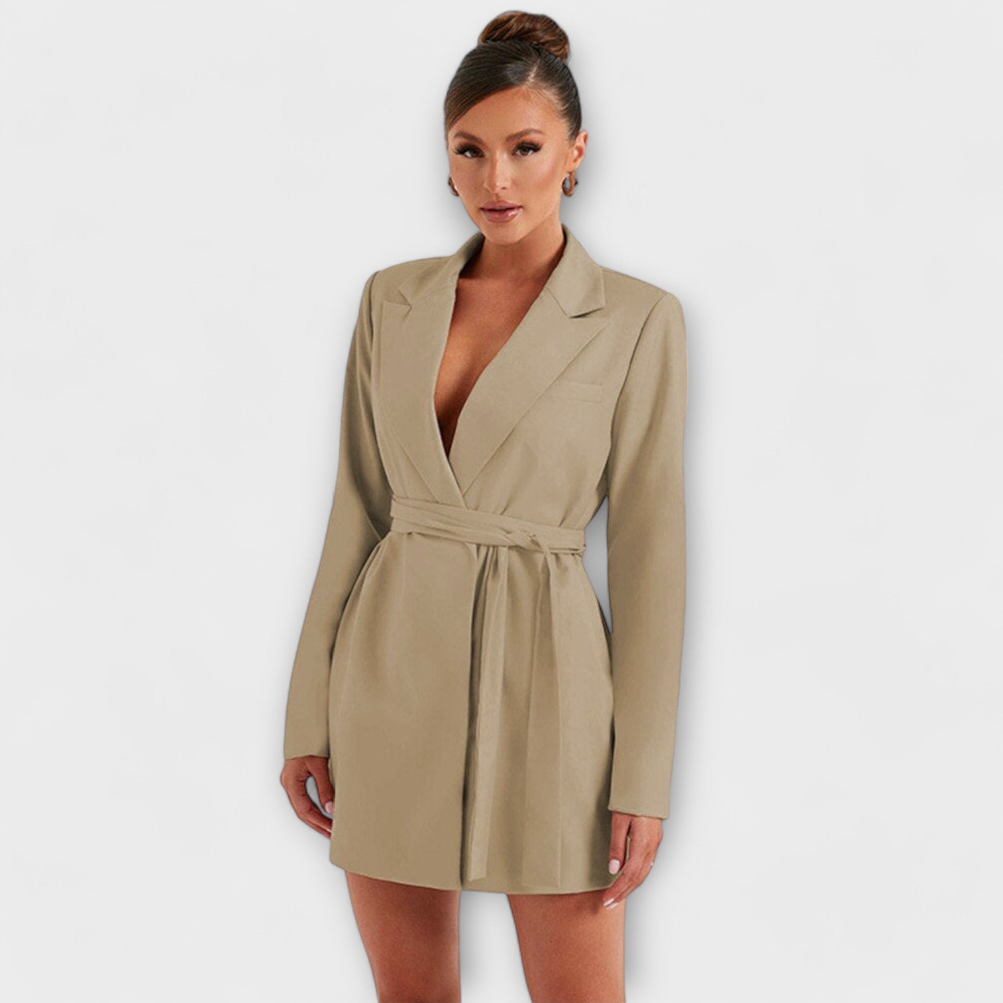 Zélia | Rochie Blazer cu Decolteu în V