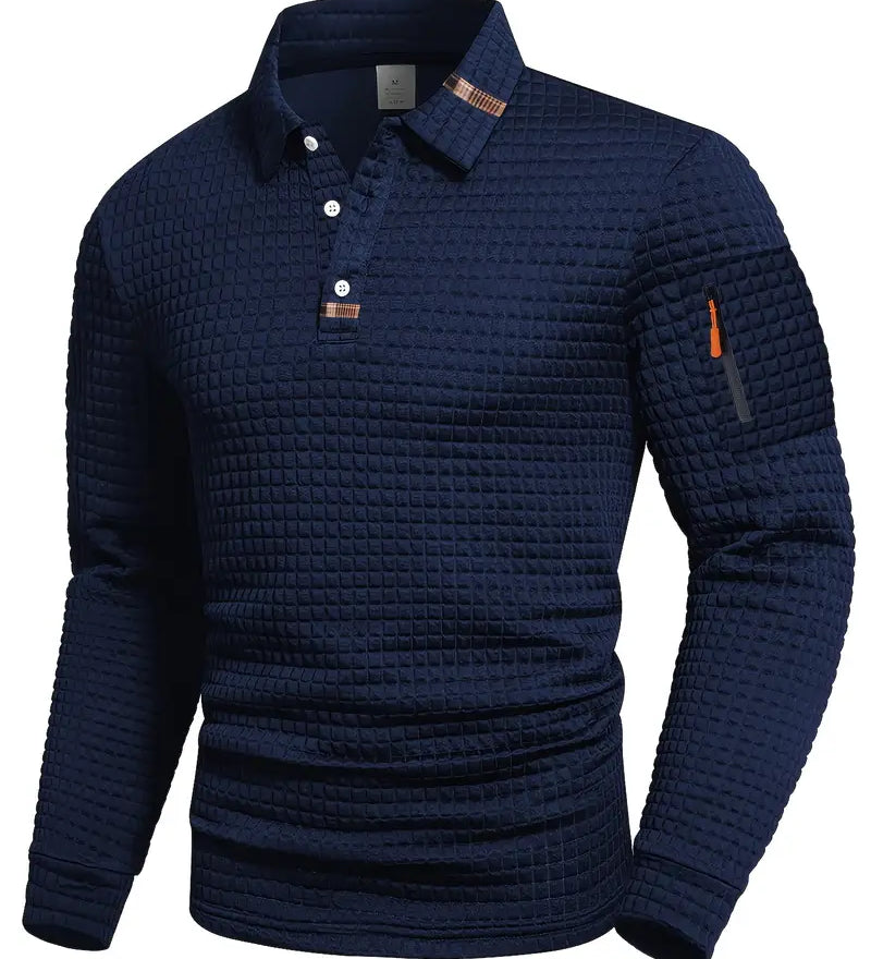 Tricou cu Mâneci Lungi din Poliester