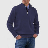 Ingmar | PULOVER ELEGANT PENTRU BĂRBAȚI CU ZIP LA JUMĂTATE