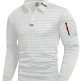 Tricou cu Mâneci Lungi din Poliester