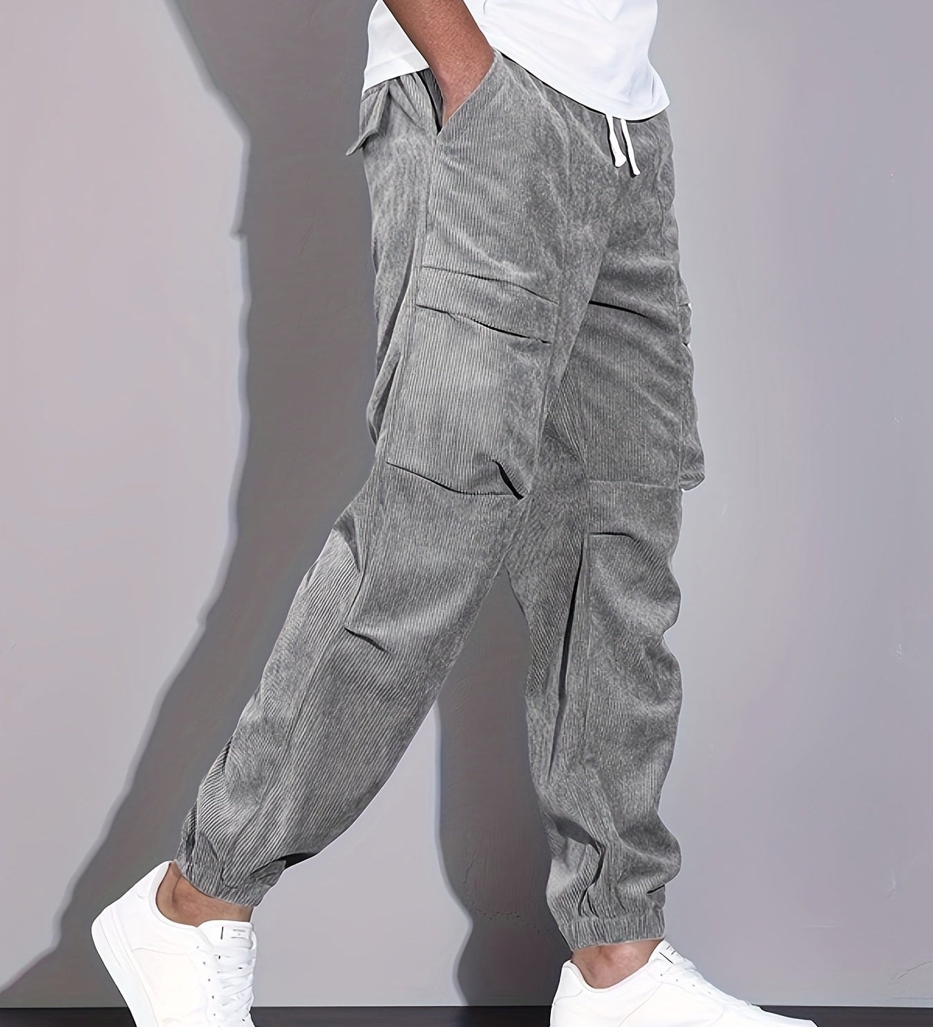 Rolf | PANTALONI CARGO DIN CORDUROA