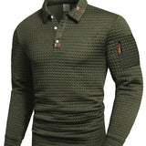 Tricou cu Mâneci Lungi din Poliester