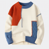 Kristian | PULOVER PATCHWORK MEESTELE