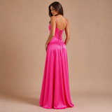 Chloe – rochie lungă cu cădere fluidă