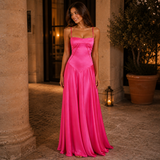 Chloe – rochie lungă cu cădere fluidă