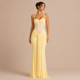 Chloe - Rochie Drapată Mantequilla