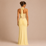 Chloe - Rochie Drapată Mantequilla