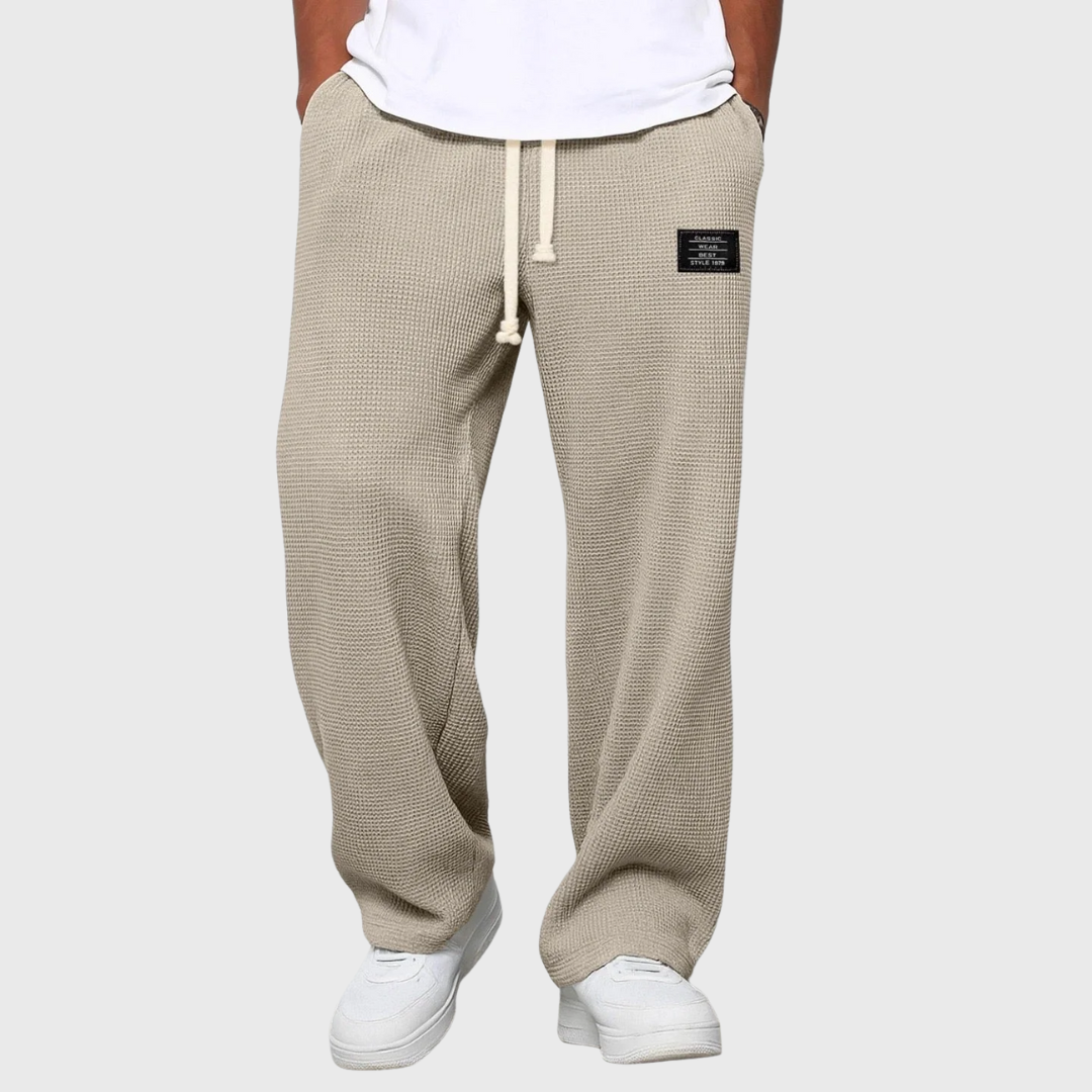 Samuel | Pantaloni largi cu talie reglabilă