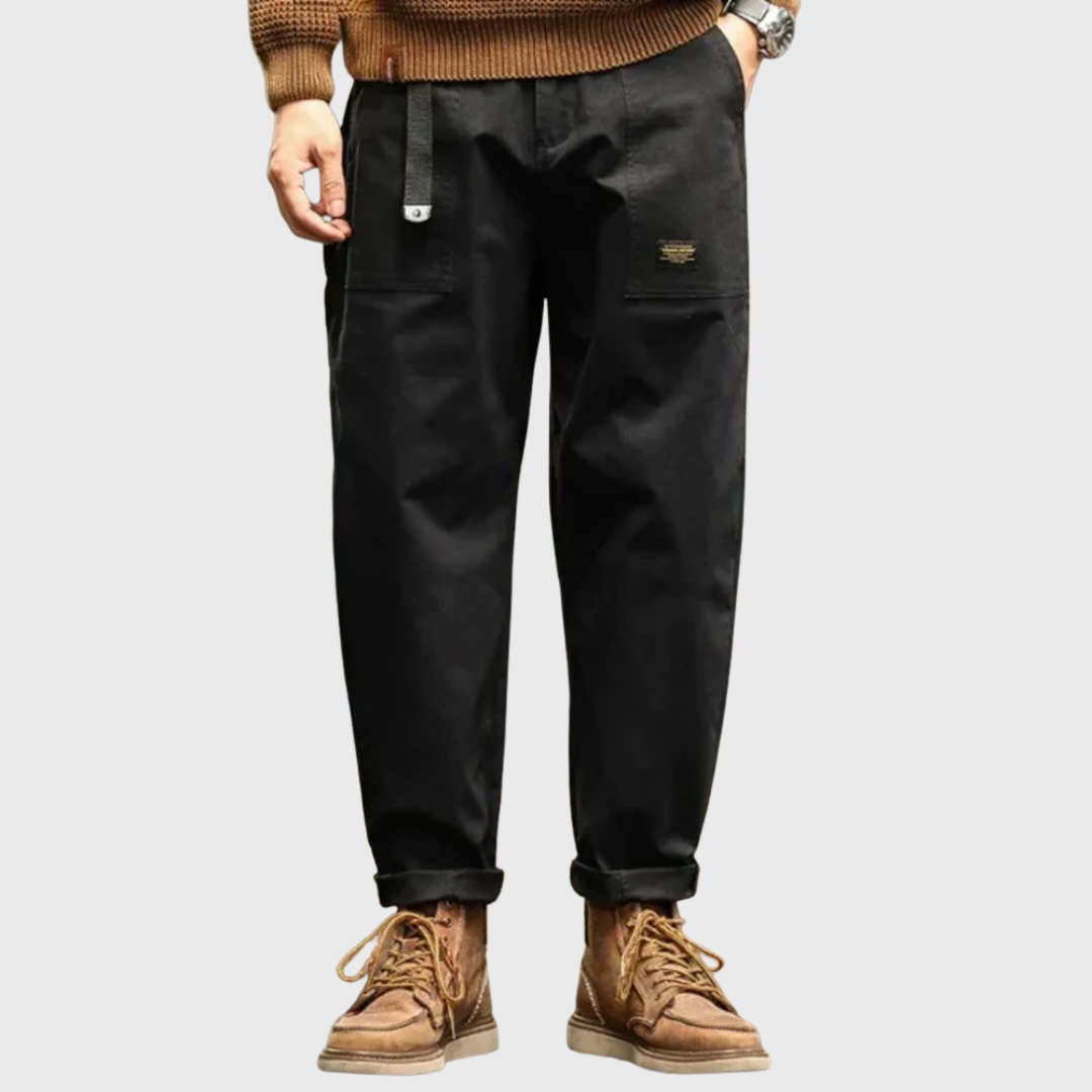 Iver | Pantaloni cargo în stil vintage