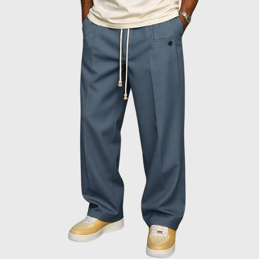 Marcus | Pantaloni eleganți cu talie elastică