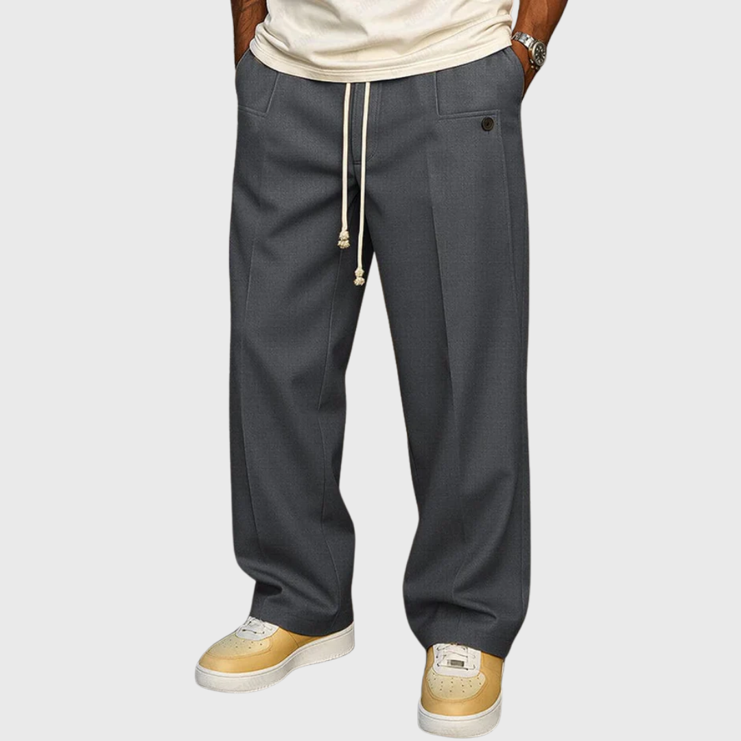 Marcus | Pantaloni eleganți cu talie elastică