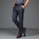 Claes | Pantaloni din Denim Elastic cu Croi Clasic pentru Bărbați