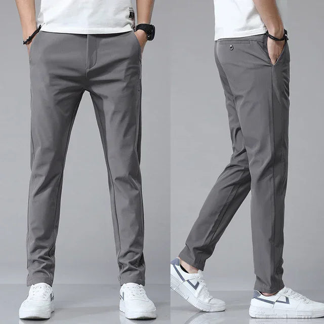 Riccardo | PANTALONI SLIMFIT UȘORI PENTRU VARĂ ȘI SPORT