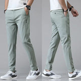 Riccardo | PANTALONI SLIMFIT UȘORI PENTRU VARĂ ȘI SPORT