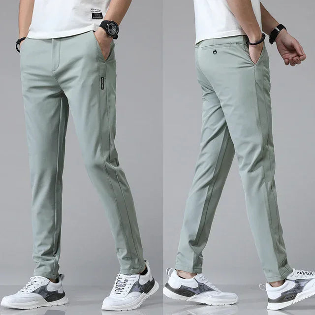 Riccardo | PANTALONI SLIMFIT UȘORI PENTRU VARĂ ȘI SPORT