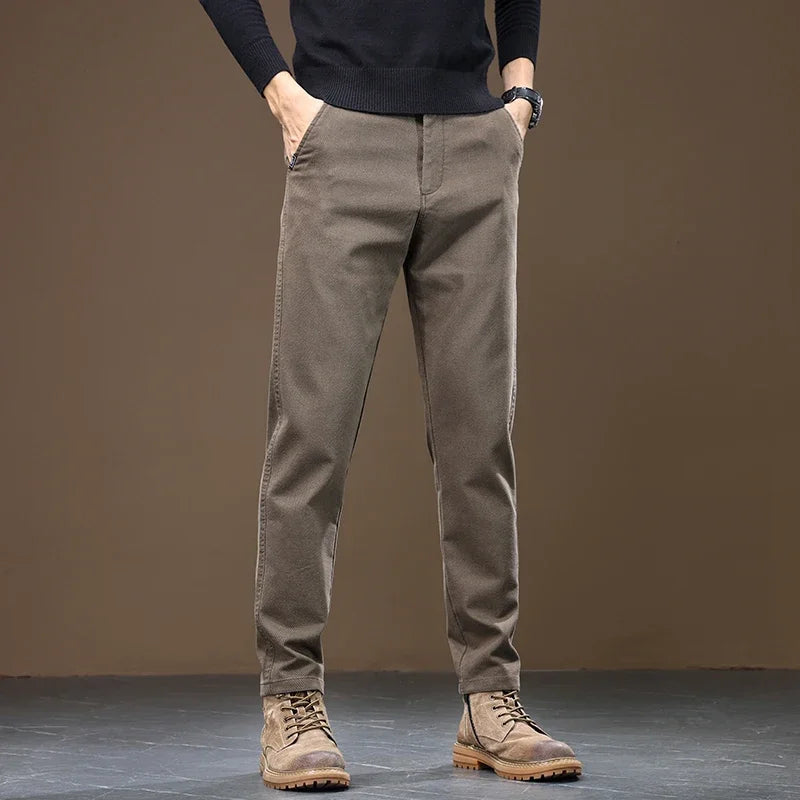 Keld | Pantaloni Drepți Naturali pentru Bărbați