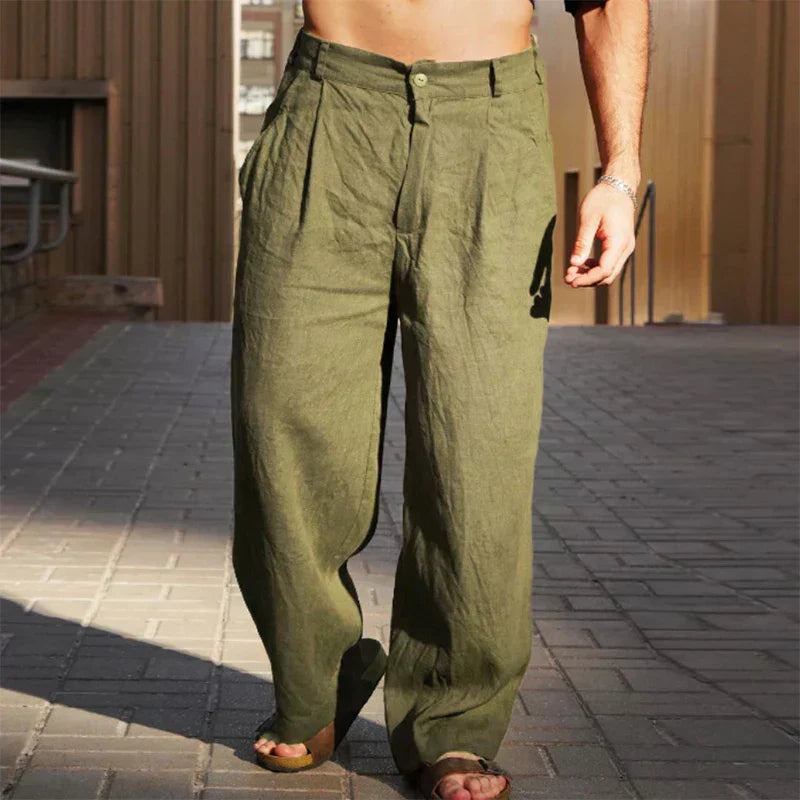 Dario | PANTALONI DIN LINĂ