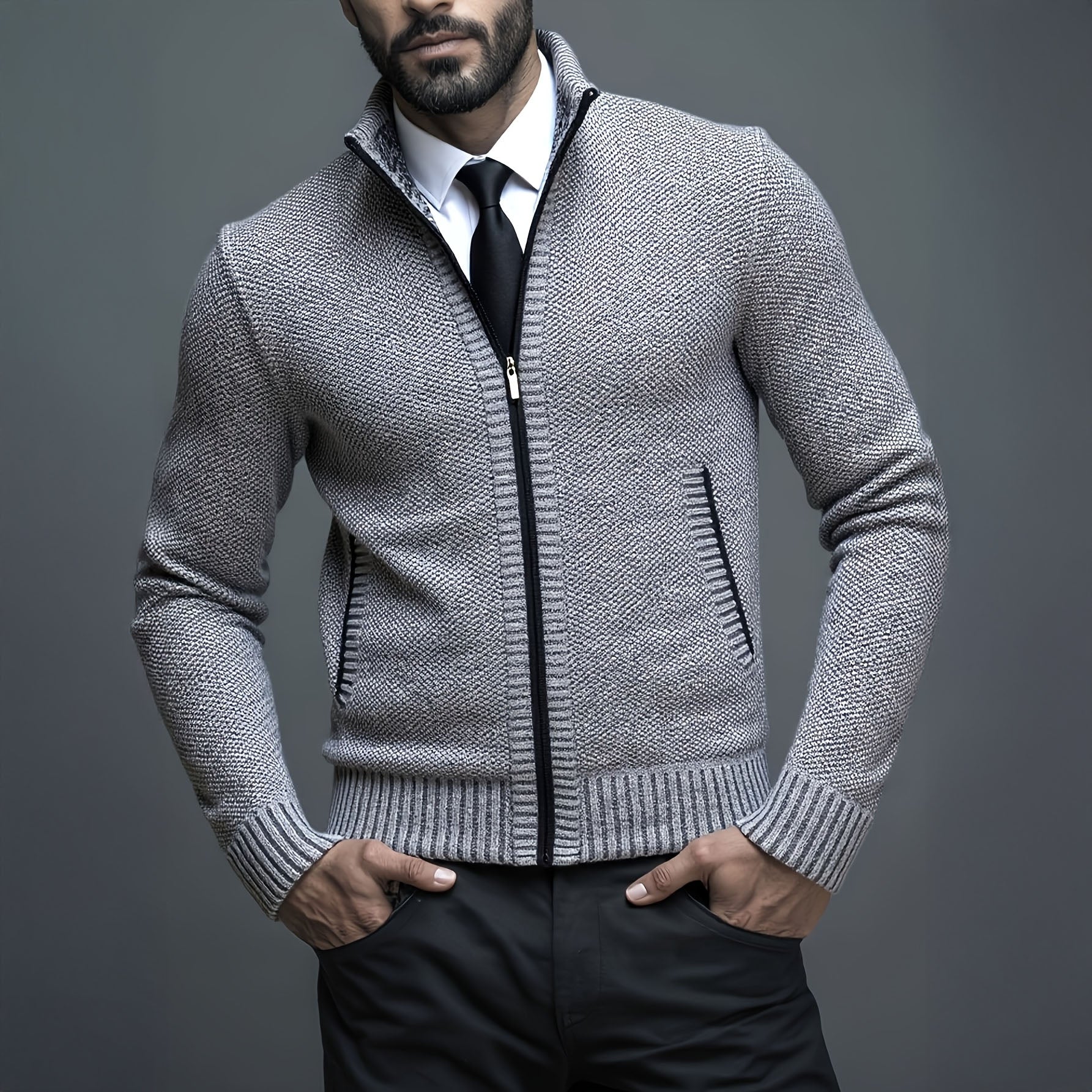 Leandro | VESTĂ LUXOASĂ CU LUCIRE ELEGANTĂ