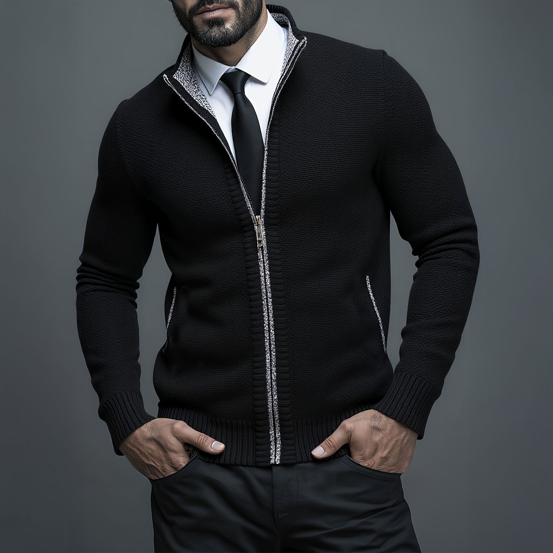 Leandro | VESTĂ LUXOASĂ CU LUCIRE ELEGANTĂ