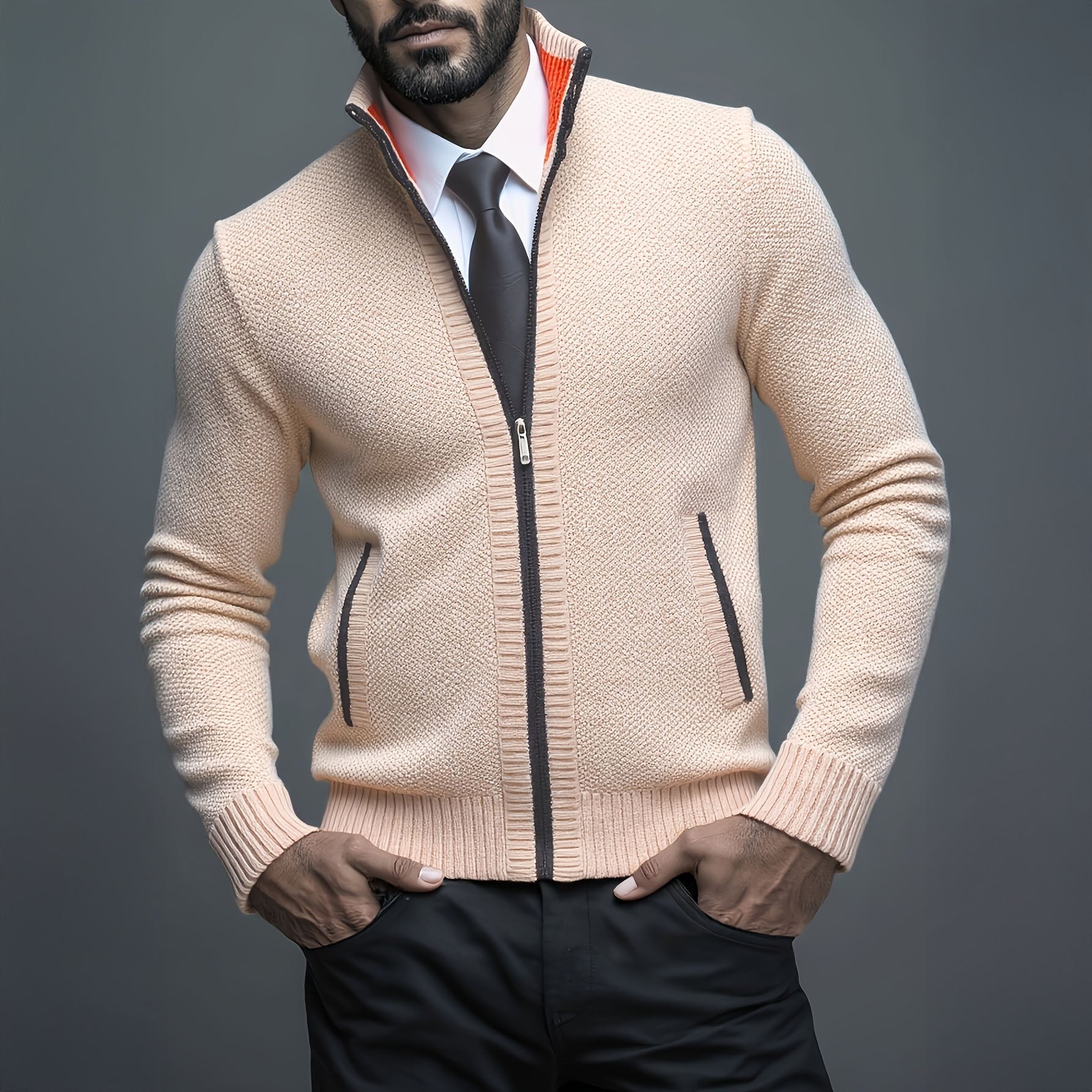 Leandro | VESTĂ LUXOASĂ CU LUCIRE ELEGANTĂ
