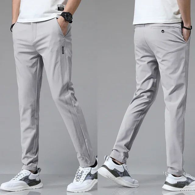 Riccardo | PANTALONI SLIMFIT UȘORI PENTRU VARĂ ȘI SPORT