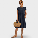 Sol | Rochie elegantă pentru evenimente festive cu lejeritate de vară