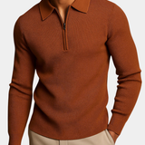 Gudmund | SWEATER CU WAFFLE KLASICAL PENTRU BĂRBAȚI