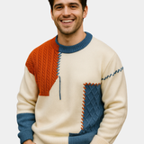 Kristian | PULOVER PATCHWORK MEESTELE