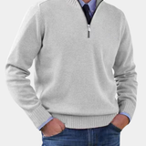Ingmar | PULOVER ELEGANT PENTRU BĂRBAȚI CU ZIP LA JUMĂTATE
