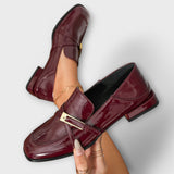 Isabel | Mokasini Bordo