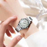 Strass Shell — Ceas Ultra-Fin cu Briliante
