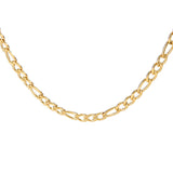 Figaro Gold — Lanț Clasic din Oțel Chirurgical