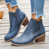 Botine cu toc mic