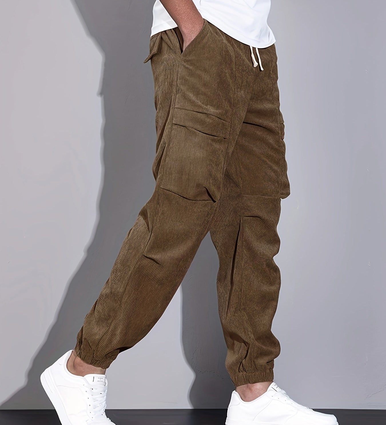 Rolf | PANTALONI CARGO DIN CORDUROA