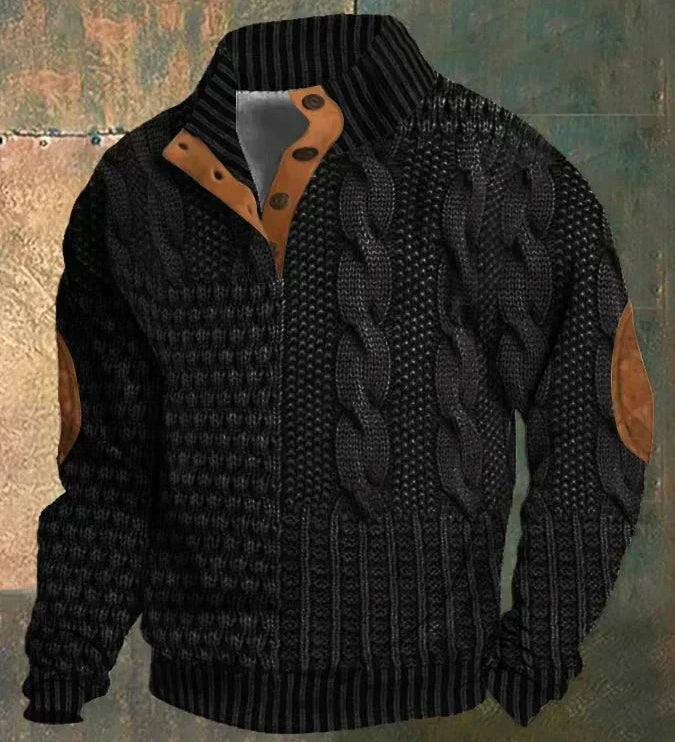 Bror | PULOVER RETRO CU INSCRIPȚIE