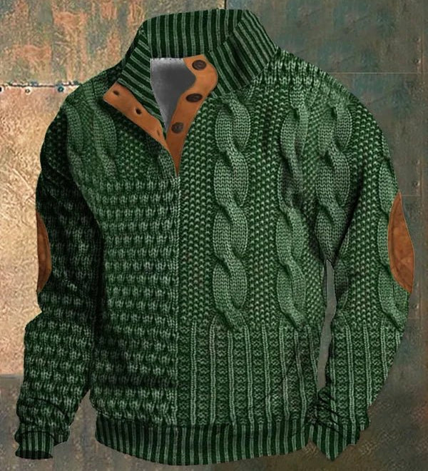 Bror | PULOVER RETRO CU INSCRIPȚIE