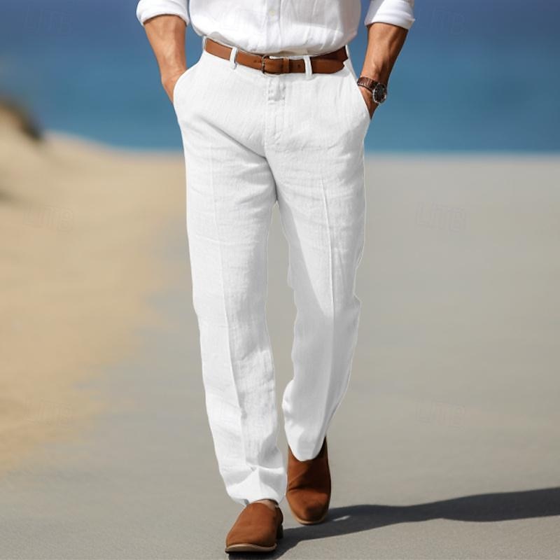 Frank | PANTALONI DIN IN PREMIUM PENTRU BĂRBAȚI (CU ORIFICII PENTRU CUREA)