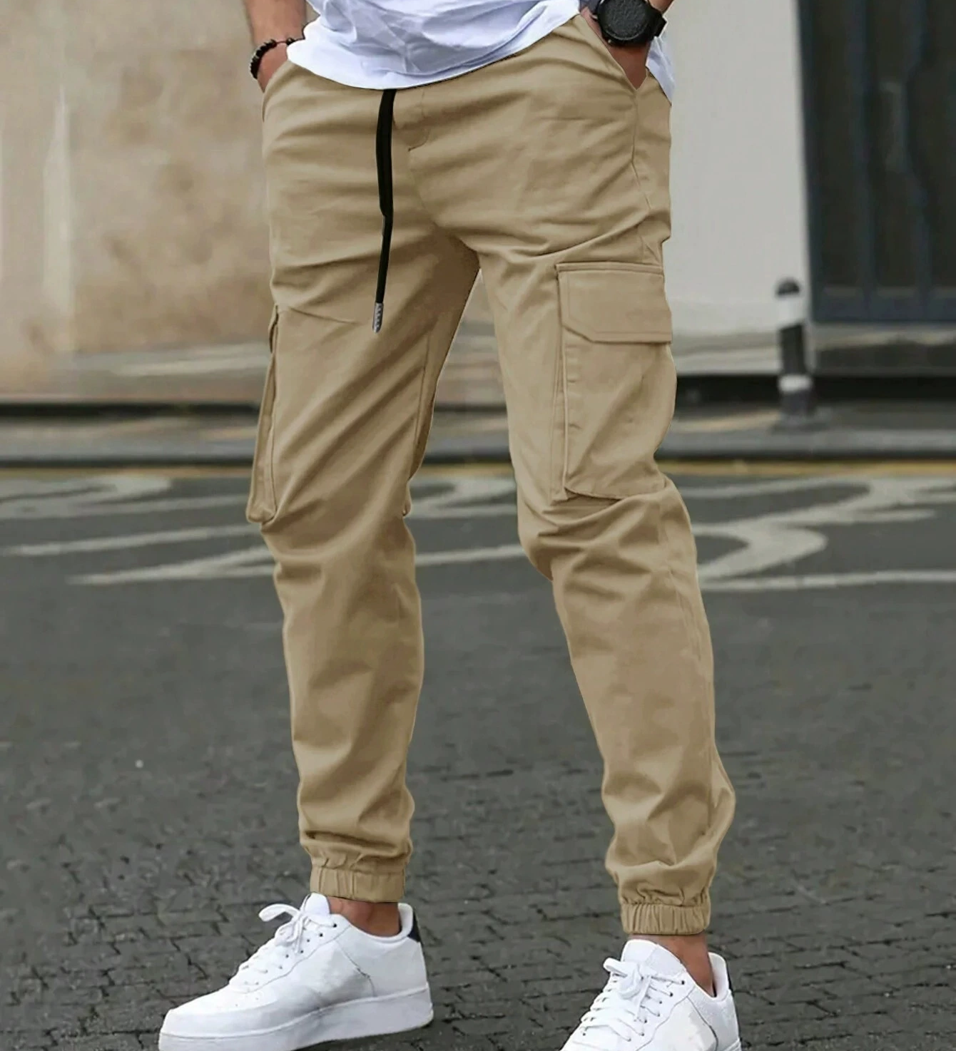 Davide | PANTALONI CARGO JOGGER MEESTELE