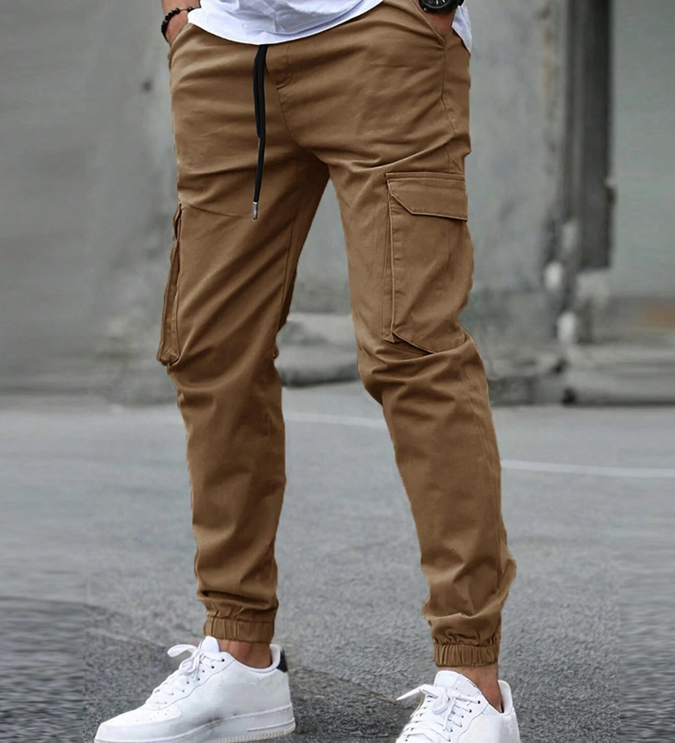 Davide | PANTALONI CARGO JOGGER MEESTELE